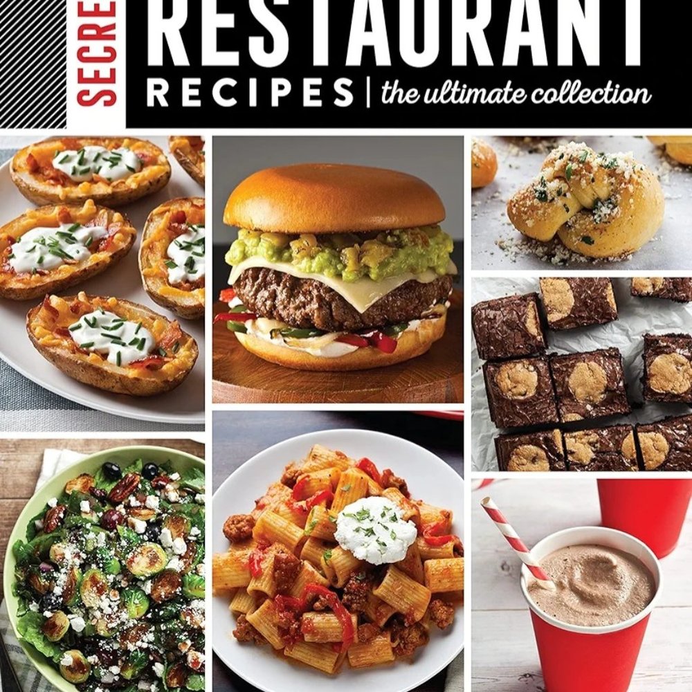 Mouthwatering Ultimate Secret Restaurant Recipes - NEW/LIKE NEW